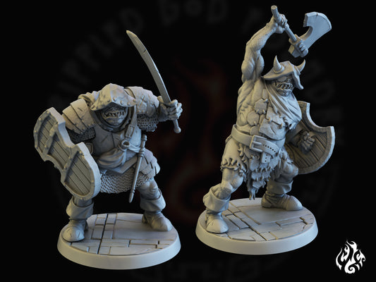 Dungeon Orcs (Digital, STL files)