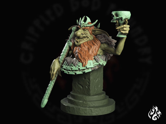 Goblin King Bust