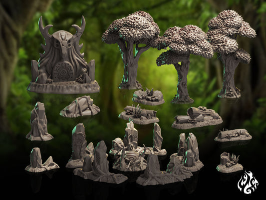 Forest Druidic Cirlce