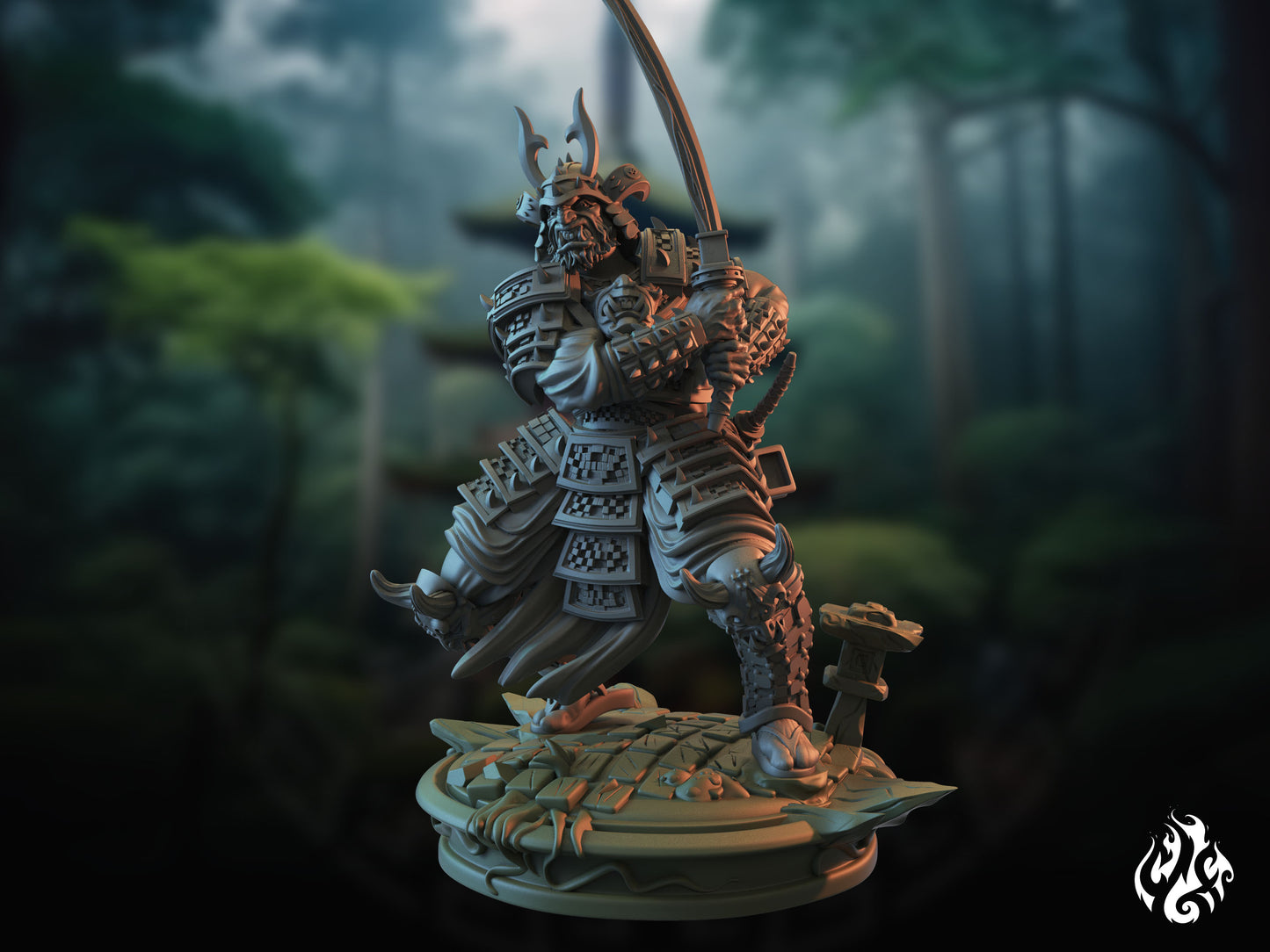 Guerreros samuráis hobgoblin