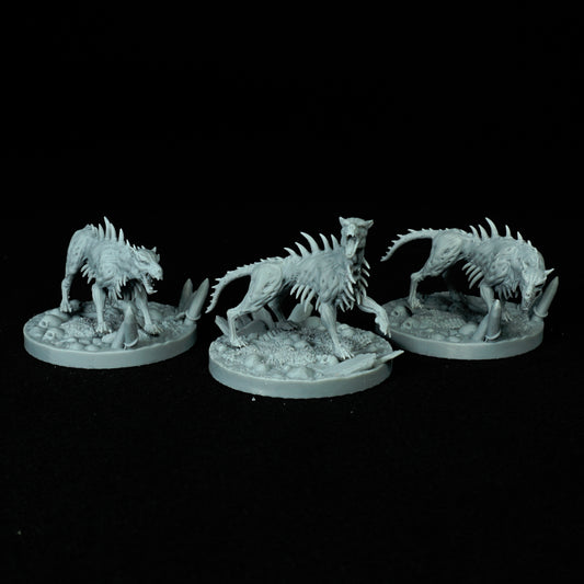 Skeleton Hounds (Digital, STL files)