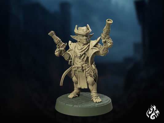 Halfing Gunslinger (Digital, STL files)