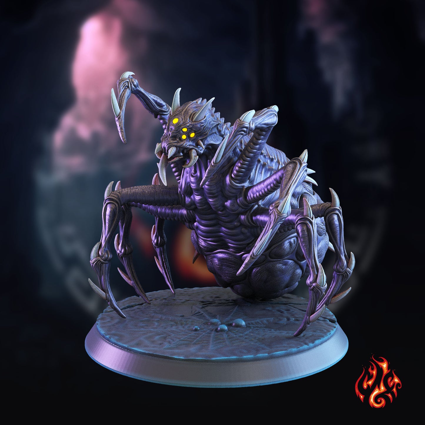 Araignées géantes sombres