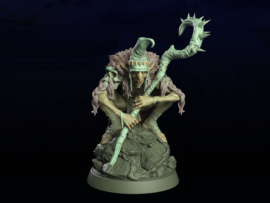 Xiat, Goblin Shaman (Digital, STL files)
