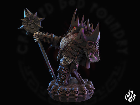 Skeleton King Bust