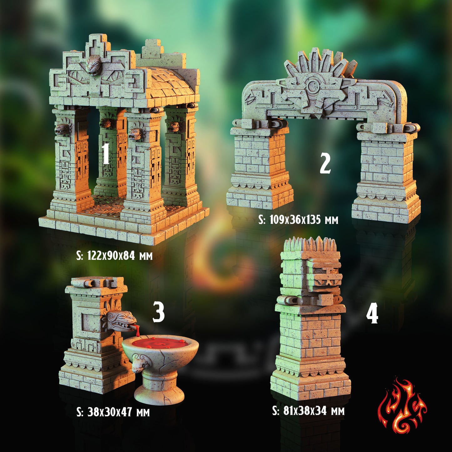 Ruines de la jungle