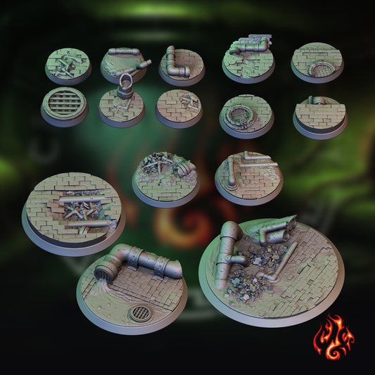 Sewer Bases Set