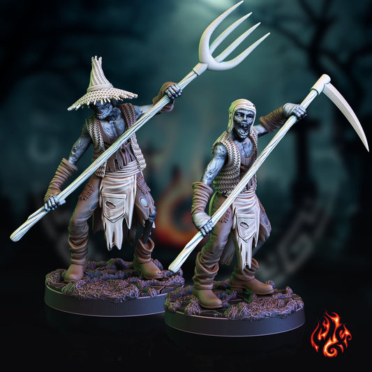Zombie Peasants (Digital, STL files)