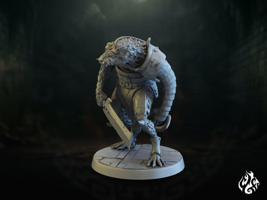 Dungeon Wererat (Digital, STL files)