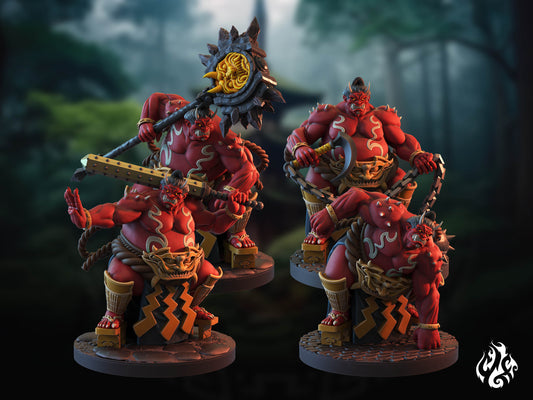 Oni Demon Sumo Maulers (Digital, STL files)