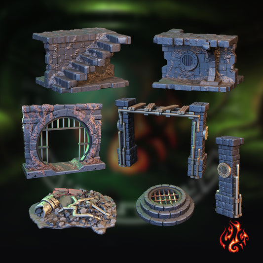 Sewer Entrances set