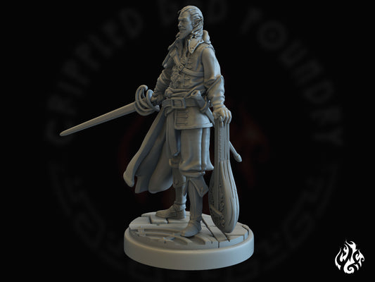 Bard Swashbuckler (Digital, STL files)