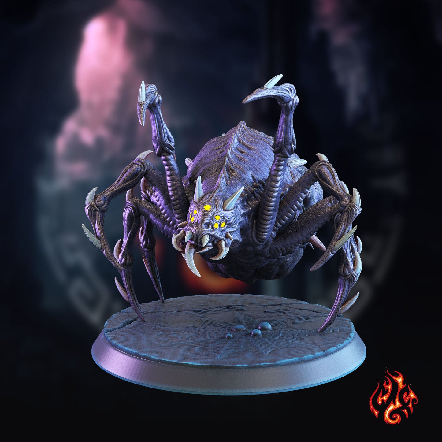 Araignées géantes sombres