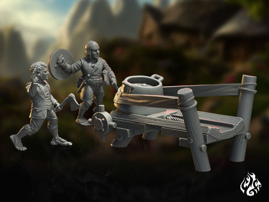 Hobbit Giant Sling, "The Cauldron Thrower"