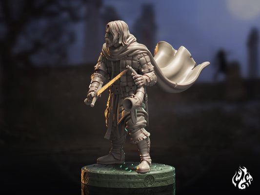 Derren, Militia Captain (Digital, STL files)