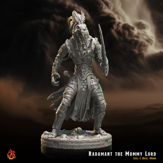 Radamant, Mummy Lord (Digital, STL files)
