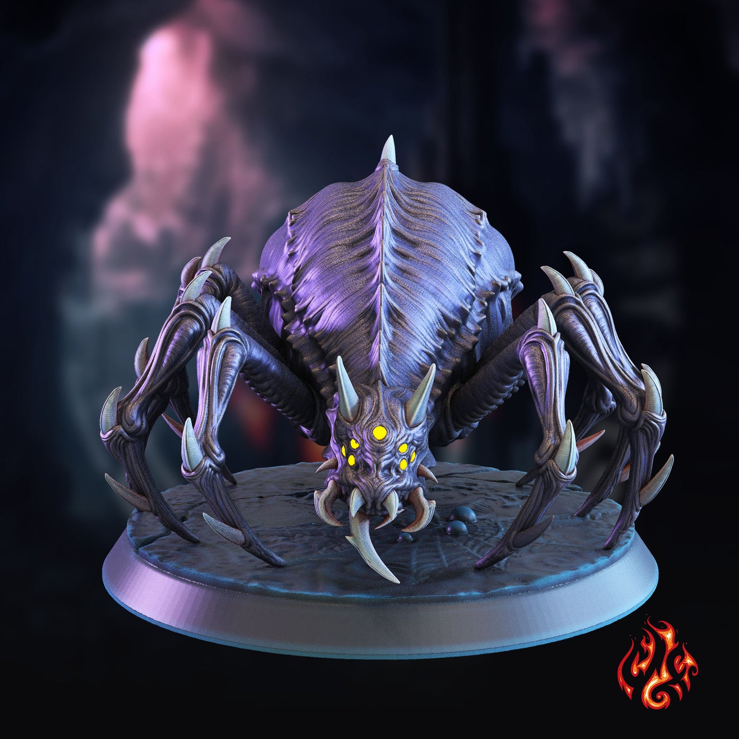 Araignées géantes sombres