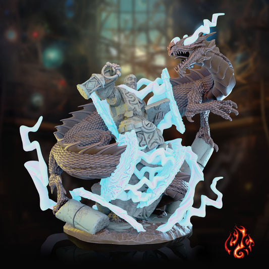 Weave Dragon (Digital, STL files)