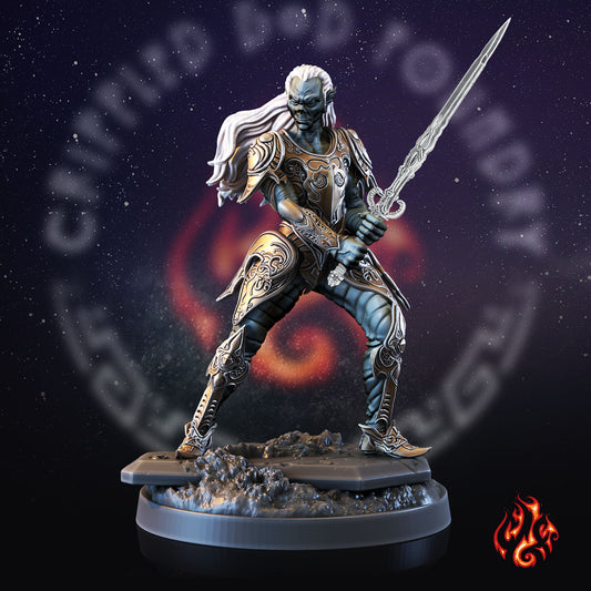 Reaver Githyanki Darkblade  (Digital, STL files)