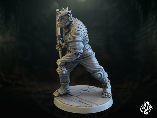 Dungeon Orc Leader (Digital, STL files)