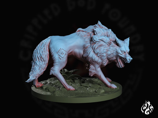 Beathan, forme de loup terrible