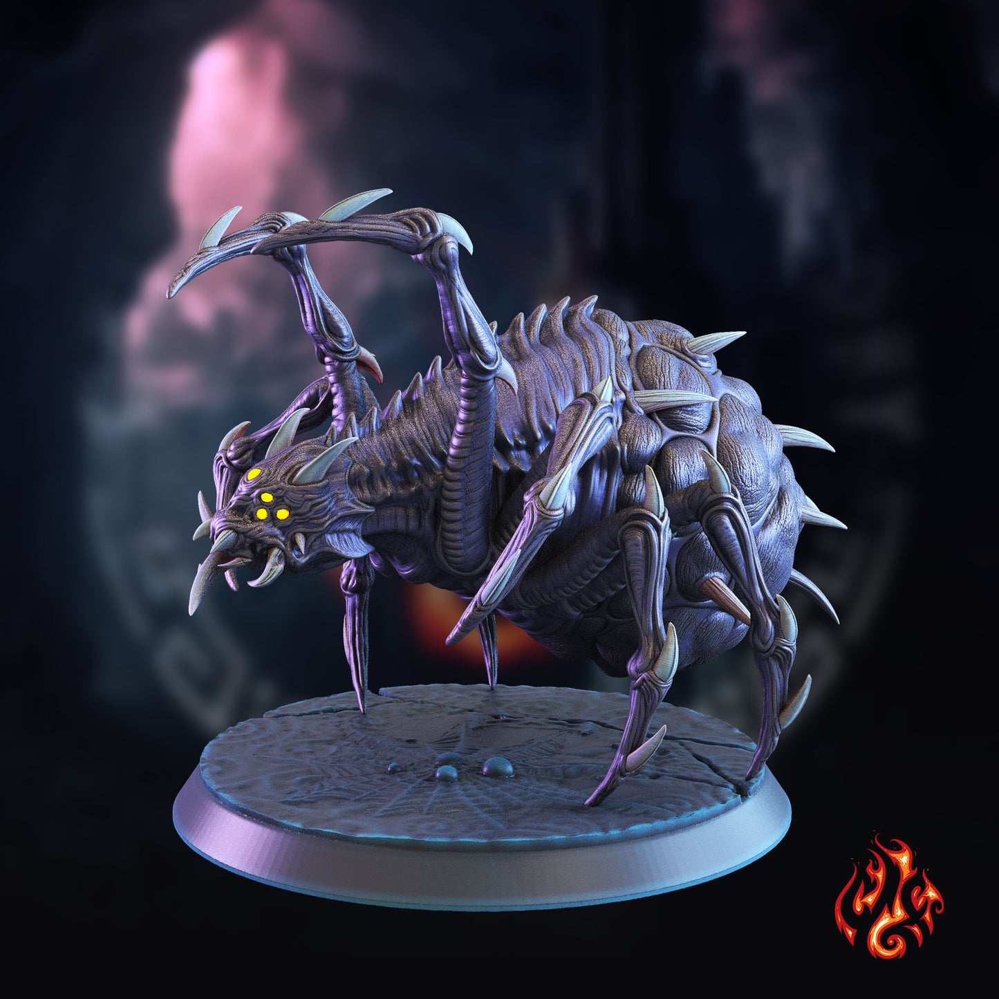 Araignées géantes sombres