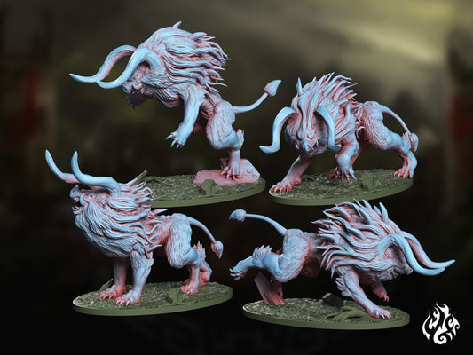 Beast Hounds (Digital, STL files)