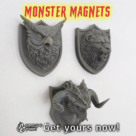 ¡Imanes de monstruos!