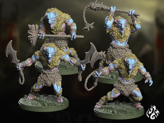Beastman, Tauron Warriors (Digital, STL files)