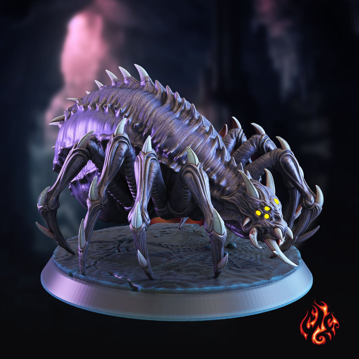Araignées géantes sombres