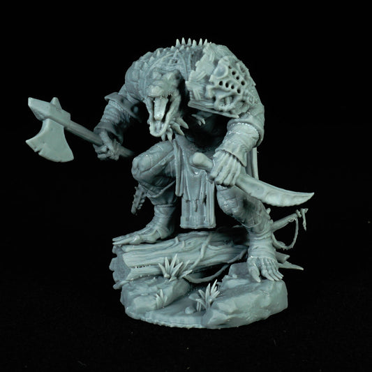 Brakorlosk, guerrier crocodile-garou