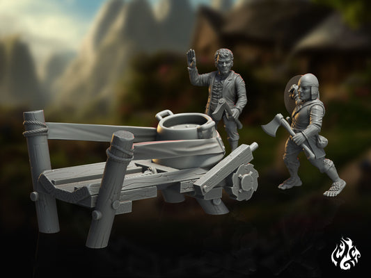 Hobbit Giant Sling, "The Cauldron Thrower"