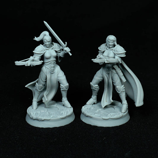 Silver Dragon Sisters (Digital, STL files)