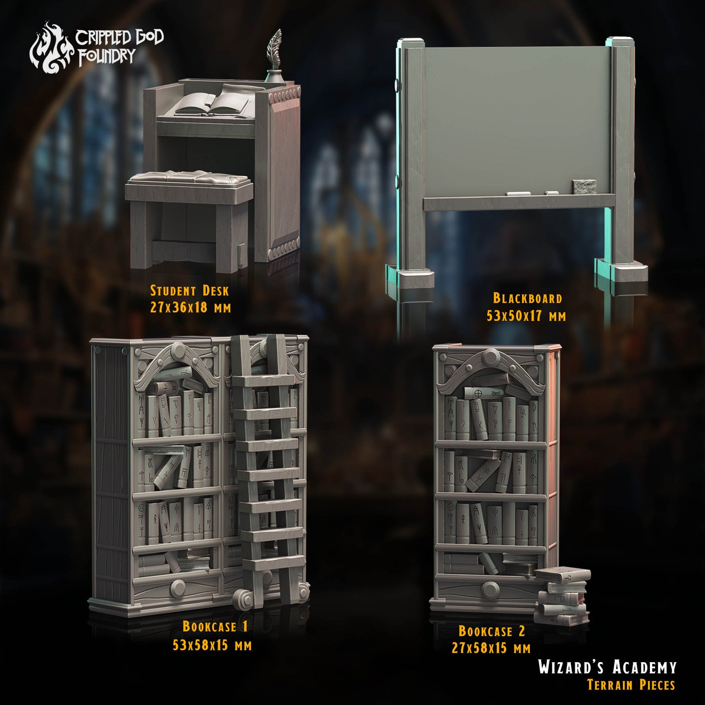 Accessoires de l'Académie des sorciers