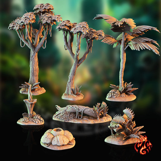 Jungle Trees and Plants