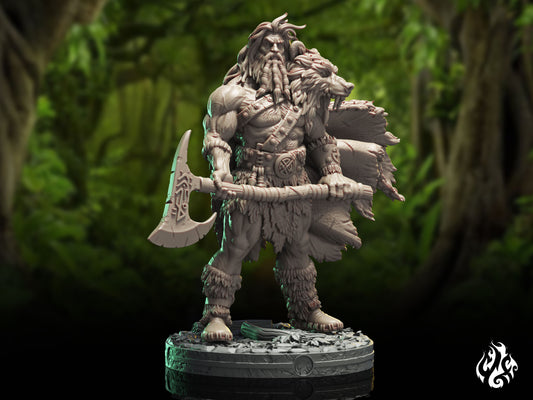 Vardelf le barbare métamorphe