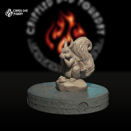 Squirrel Familiar (Digital, STL files)