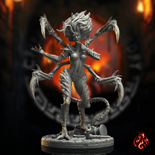 Jeune fille de l'angoisse