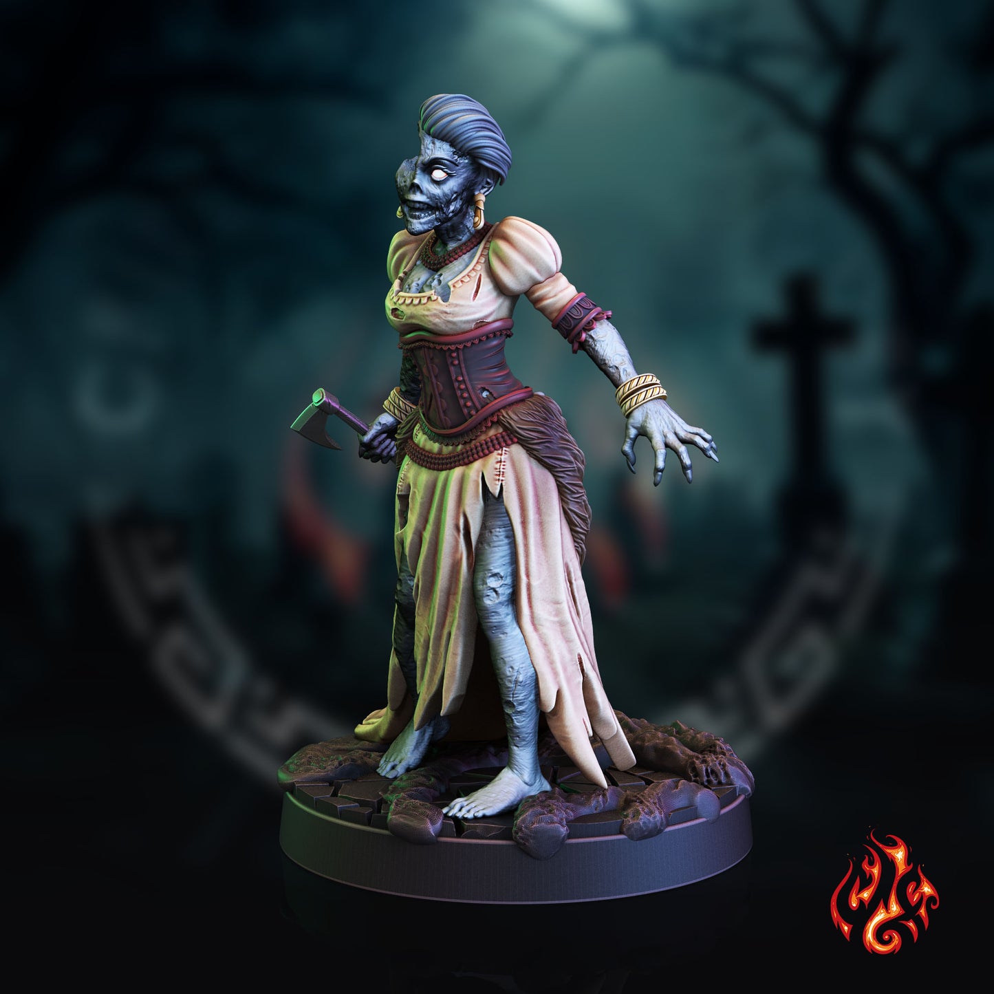Les pleureuses, des zombies féminins