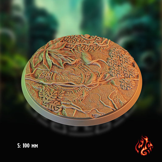 Jungle Bases Set (Digital, STL files)