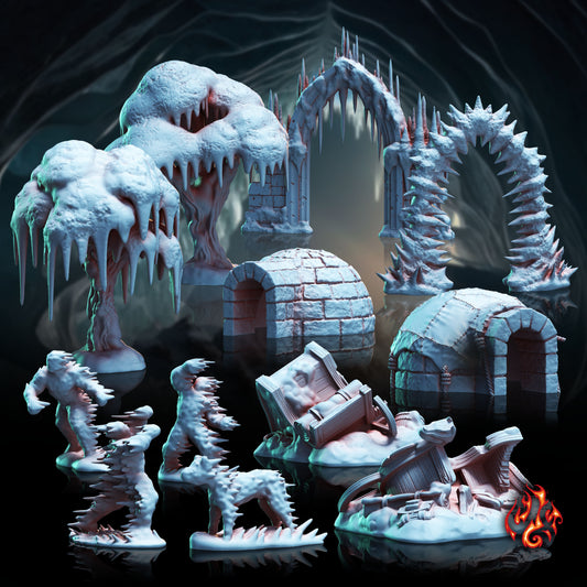 Frozen Wastes Scenery