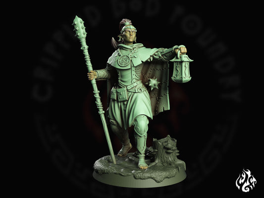 Yesha, Half Goblin Cleric (Digital, STL files)