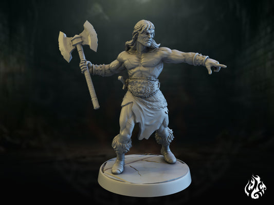 Rholf, The Barbarian (Digital, STL files)