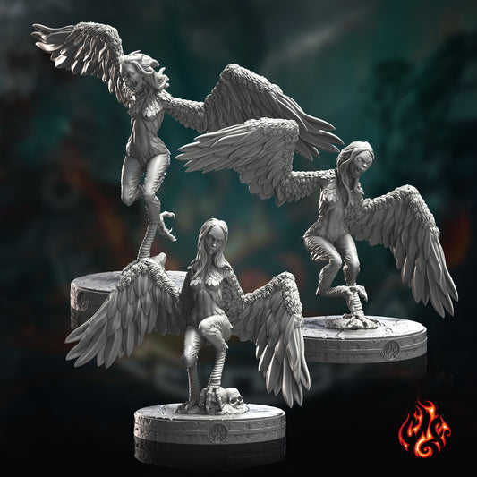 Harpies (Digital, STL files)