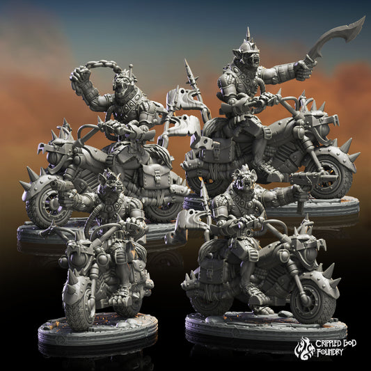 Gnoll Bikers