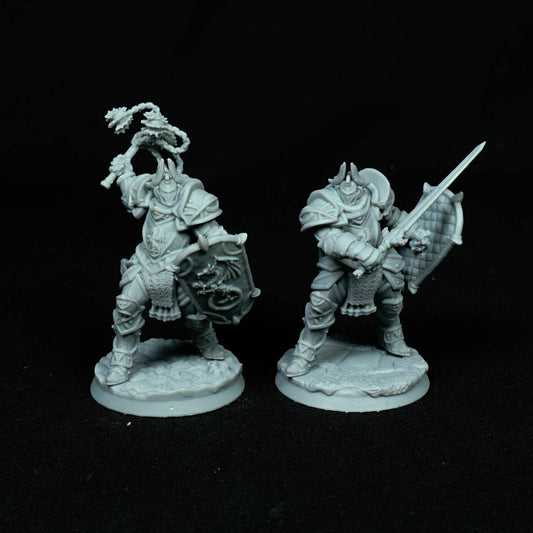 Silver Dragon Knights (Digital, STL files)