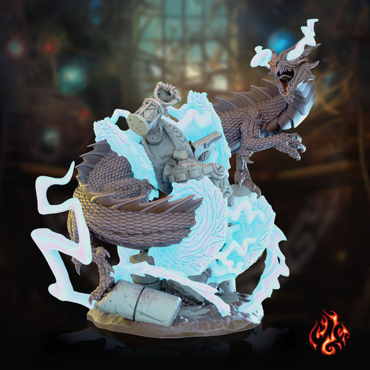 Weave Dragon (Digital, STL files)