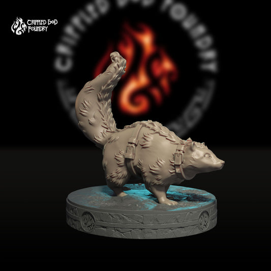 Skunk Familiar (Digital, STL files)