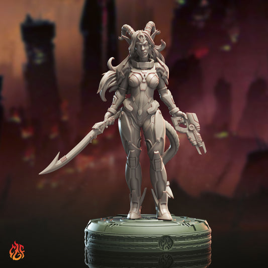 Tarilith, Tiefling Psi Warrior