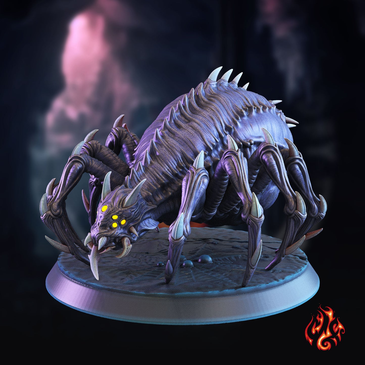 Araignées géantes sombres